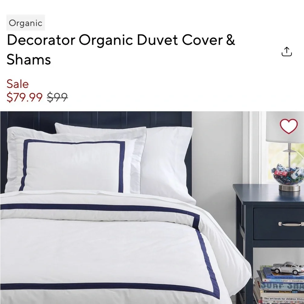 Pottery Barn Organic Bedding